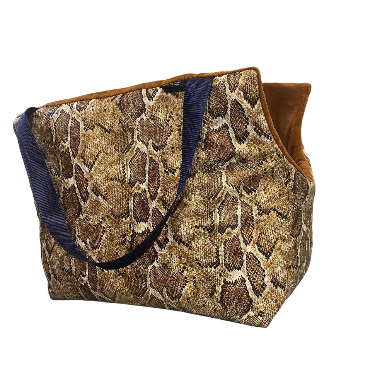 Stravaganza Faux Leather Dog Carrier