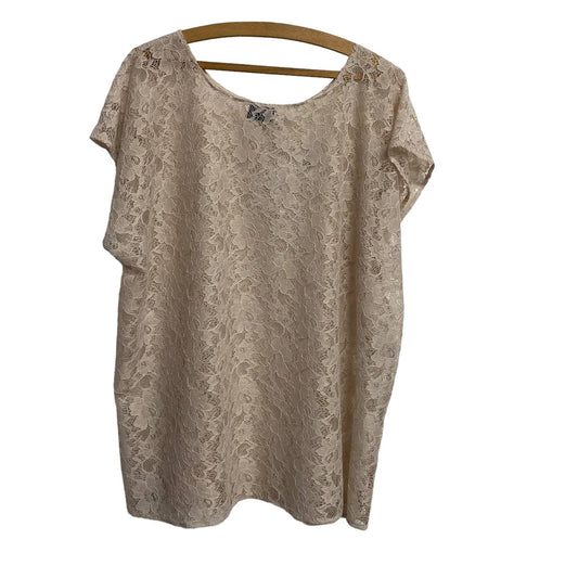 Lace Kaftan Tunic Blouse