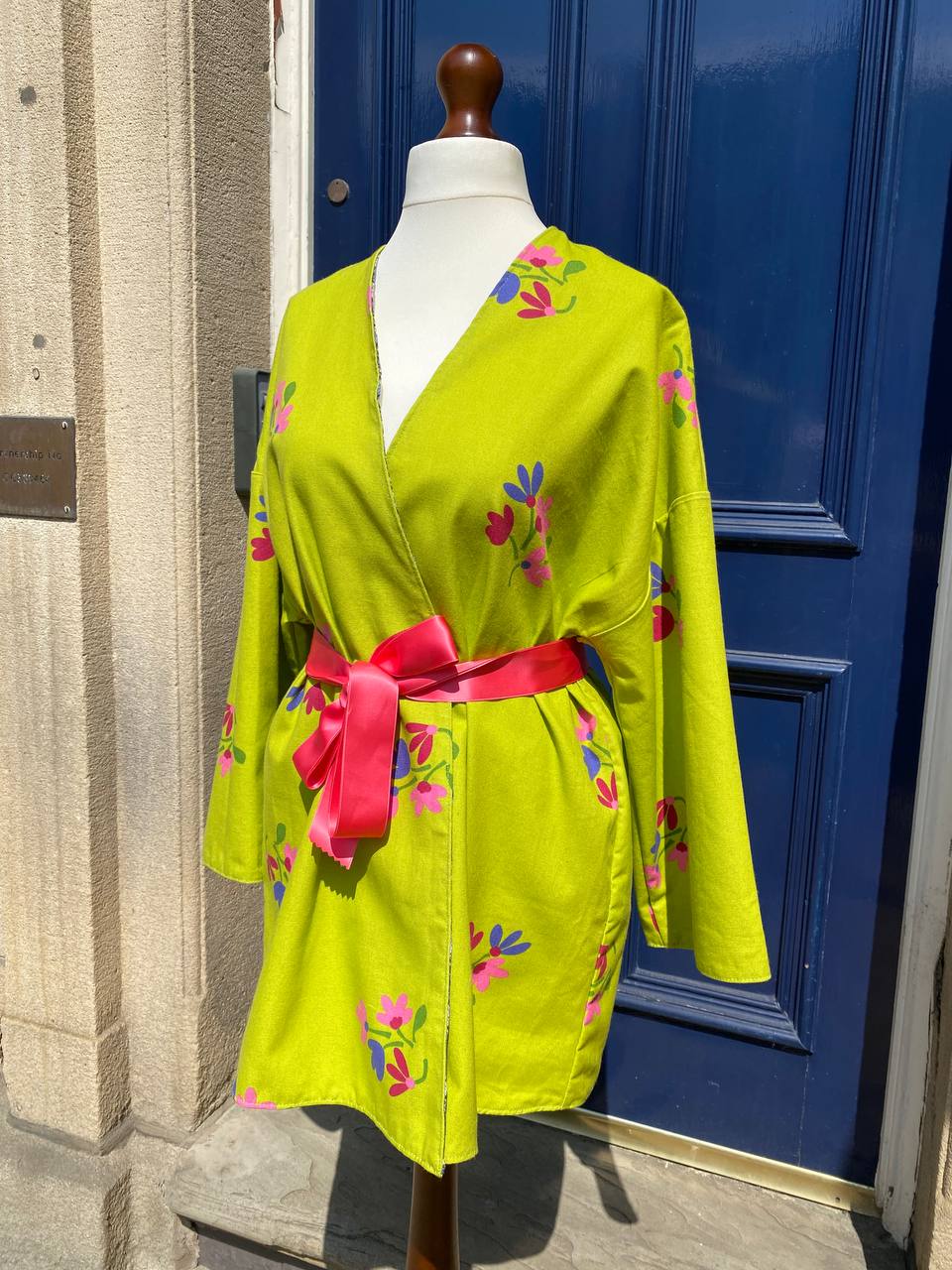 Kimono printed cotton