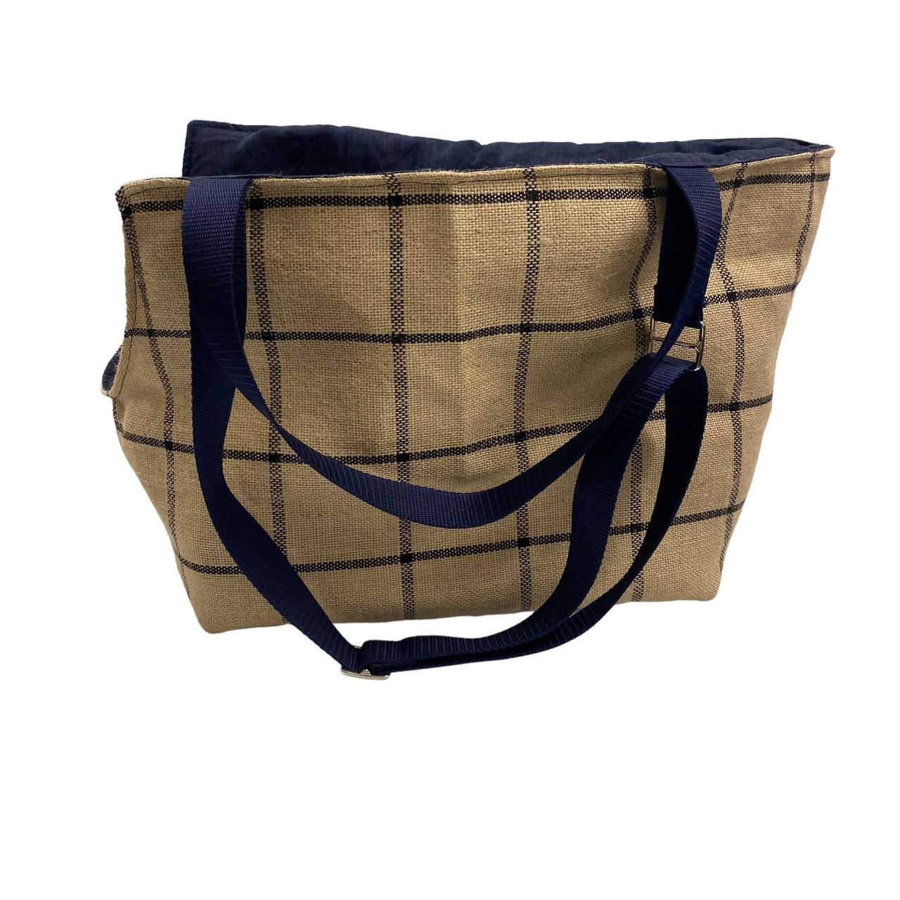 Dune Jute and Linen Dog Carrier