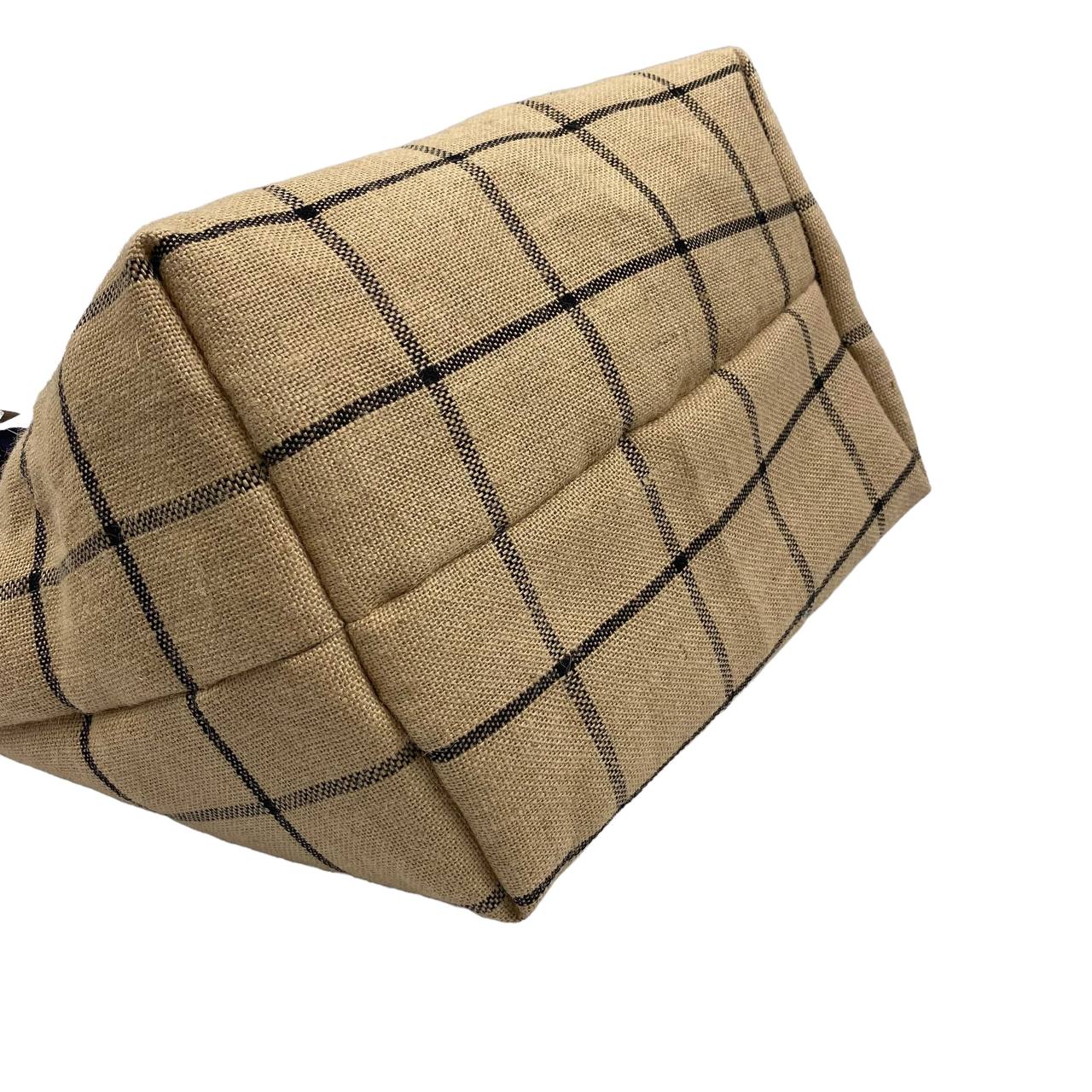 Dune Jute and Linen Dog Carrier