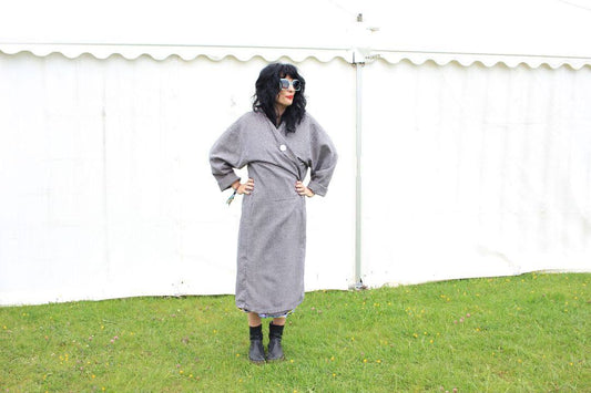 Pied de Poule Cardigan