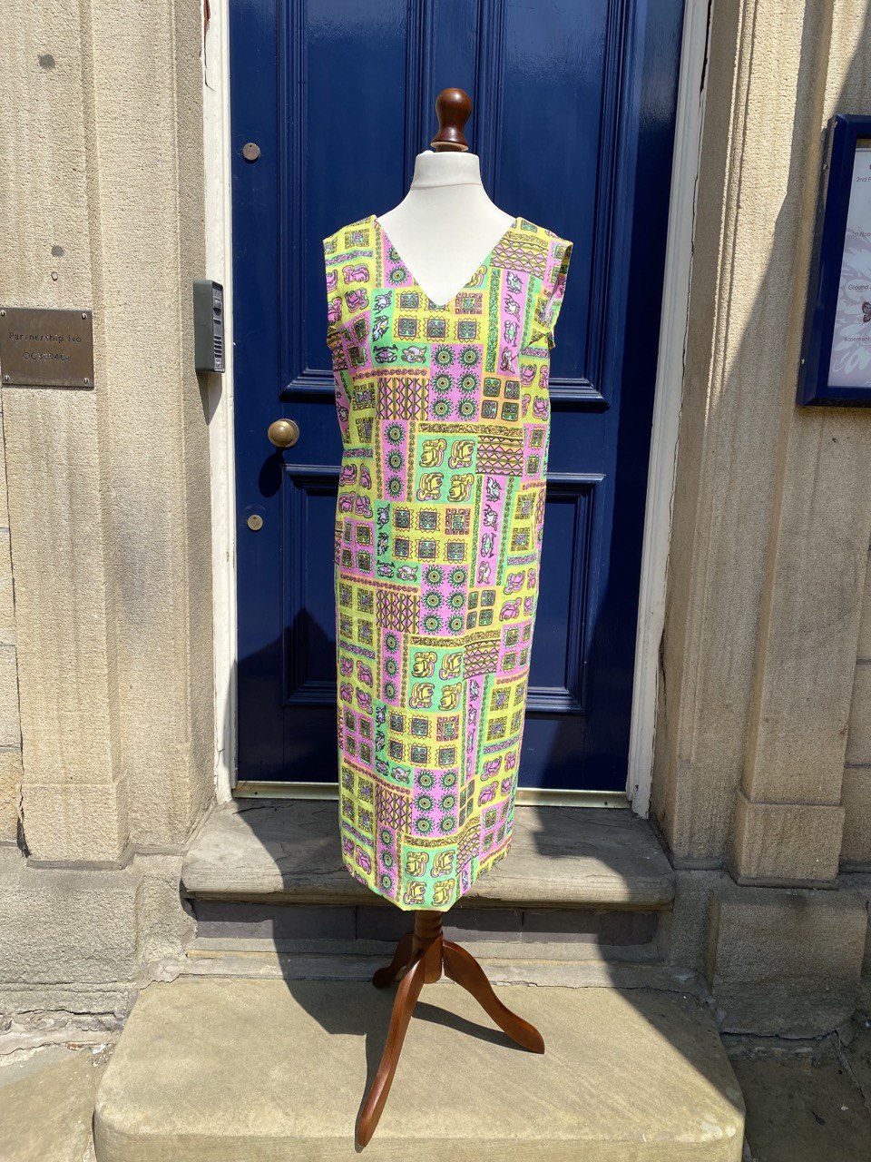 Printed Cotton Dress Yucatan